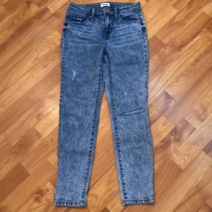 new jeans only have been tried on